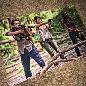 walking dead picture poster